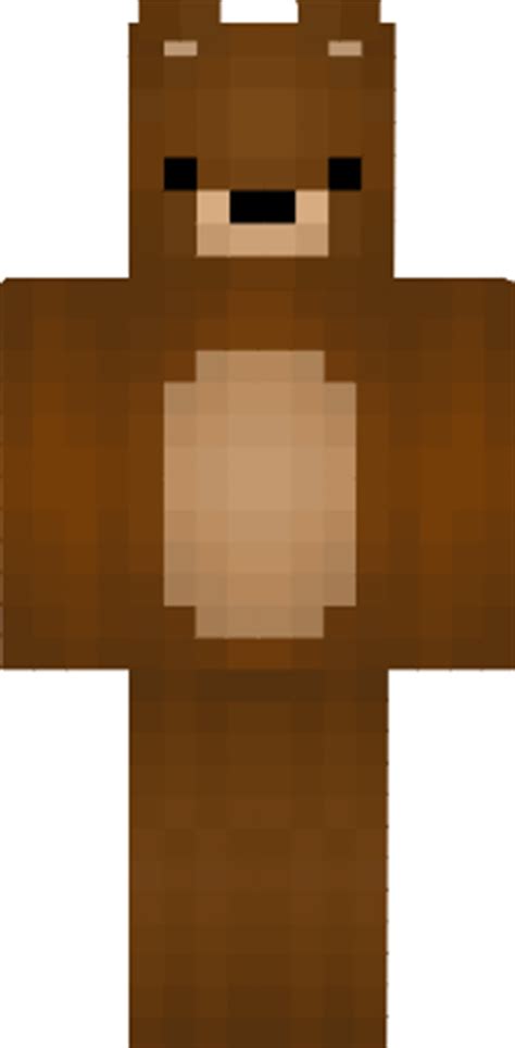 Minecraft bear skin - View, comment, download and edit teddy bear Minecraft skins. 